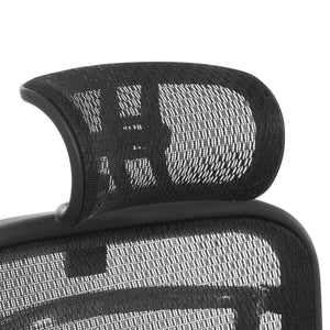 OSP Home Furnishings Optional Breathable Mesh Headrest for Space Seating 818 Ergonomic Neck Support Add-on HRX818