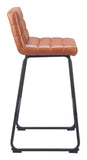 Pago Barstool - Set of 2 Brown 109950 Zuo Modern