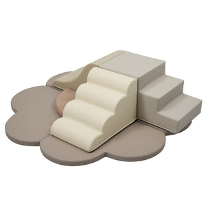 English Elm Soft High-density Foam Climbing Blocks 6-piece Toddler Play Set for Playroom Colorful N710P414923E