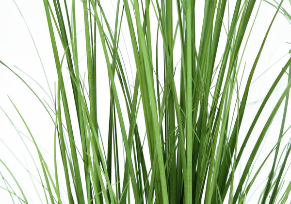 English Elm Artificial Eucalyptus Floor Plant 44" Tall in Sleek Black Pot with 1440 Lifelike Leaves, No Care Needed Green 50 L x 7 W x 7 H B2710P220051