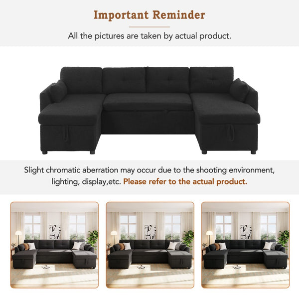 English Elm Swivel Barrel Accent Chair Chenille Tufted Round Club Seat for Living Room Lounge Black N719S002210B