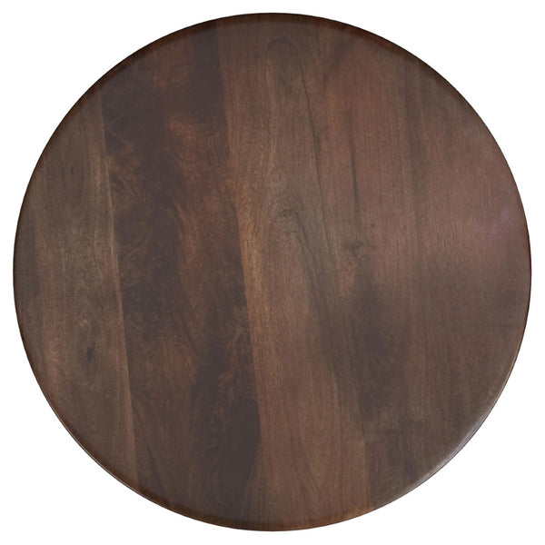 English Elm Columbo Solid Mango Wood 3 Piece Round Table Set for Modern Living Rooms B062S01476