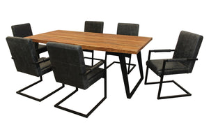 Moti Lloyd Arm Chair in Leather 94011057