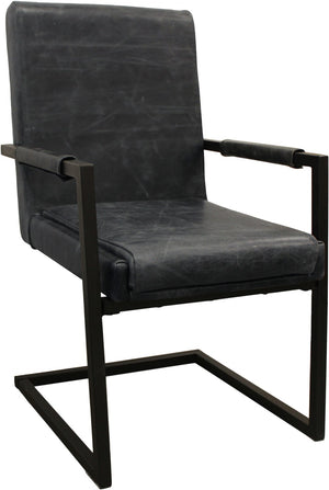 Moti Lloyd Arm Chair in Leather 94011057