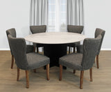 Moti Terra 60" Marble Top Round Dining Table 82002005