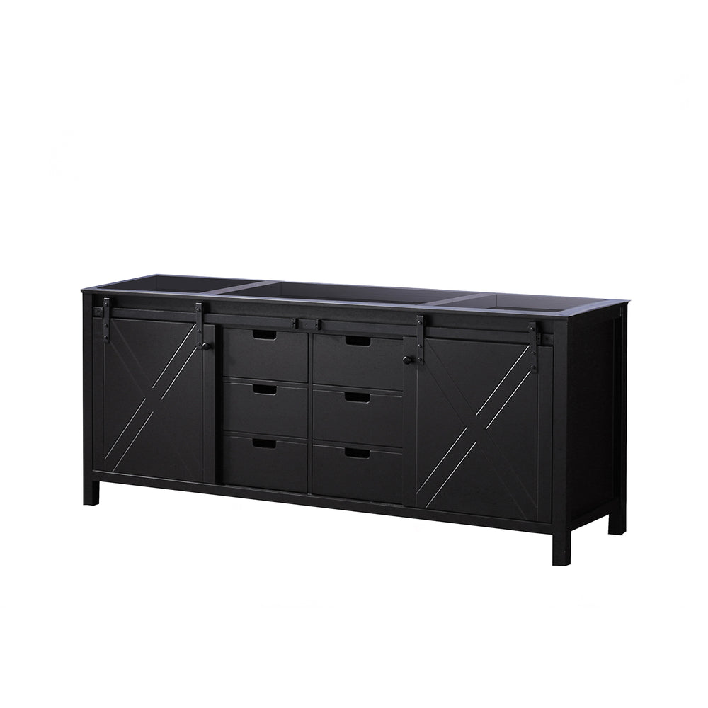English Elm Brown Double-Sink Vanity 80" W - Luxurious Storage, Solid Wood Build, Fully Assembled For Fast Setup! B2731P260065