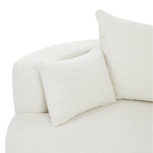 English Elm 360° Swivel Chair Spacious Chenille Barrel Accent Seat with 36.5" Deep Cushion, 360° Comfort for Living Rooms, Bedrooms, Offices, Hotels Beige N719S001880A