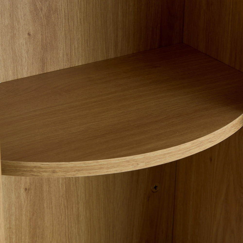 English Elm 2DRT-1371-12075-YM-TOP Emerald Wood MDF Round Dining Table Top 27"x27" Durable Stylish Replacement W2920P271531