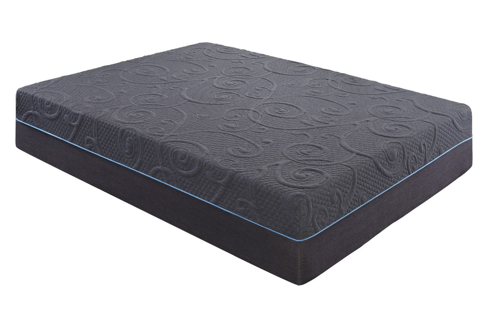 English Elm 14-inch California King Gel Memory Foam Hybrid Mattress with Pocket Coils Medium Firm B011P439889
