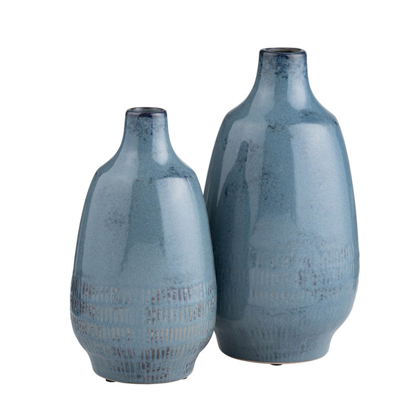 Crestview Collection Arden Vases - Elegant China Accessories To Elevate Your Home Décor With Timeless Beauty   Cvvzsa031b