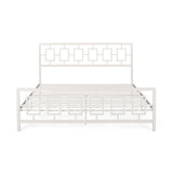 Christopher Knight Home® - Noble House - Claudia Modern Iron King Bed Frame