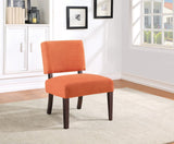 OSP Home Furnishings Jasmine Accent Chair Tangerine