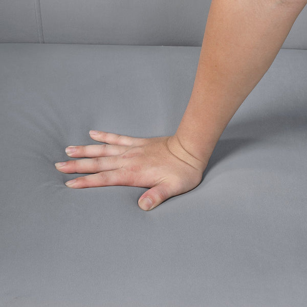 English Elm Gray Accent Chair Velvet Tufted Upholstered Seat with Cushioned Back, Modern Living Room Accent B011P283267