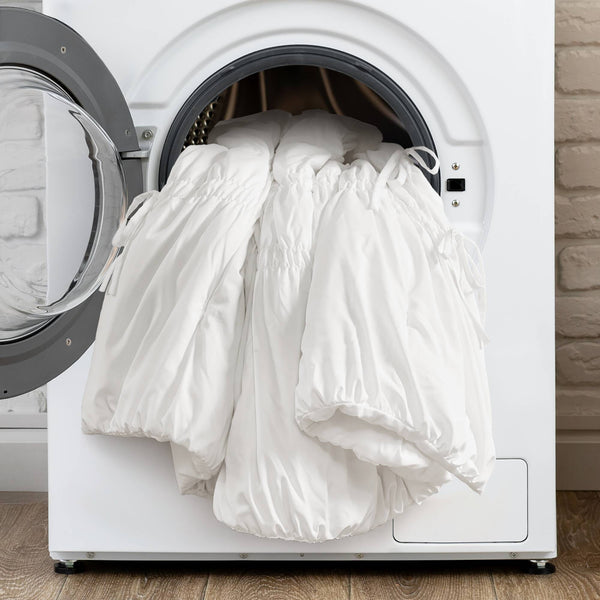 English Elm 3PCS Queen Comforter Set – Ultra-Soft Washed Microfiber Comforter with Plush Poly Fill, Cozy Luxury Bedding White 16.73 L x 12.99 W x 7.87 H B035P341083