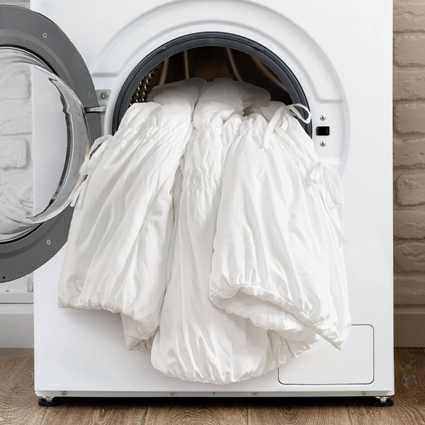 English Elm 2pcs Shabby Chic Ruched Comforter Set Bow Trim Brushed Polyester Fill Romantic Bedroom White B035P341082