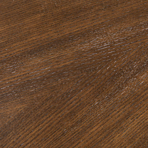 English Elm 1 Round Coffee Table 36" Dia Brown Wood Veneer MDF Top Sturdy 85lb Capacity Mid-Century Accent B035P319671