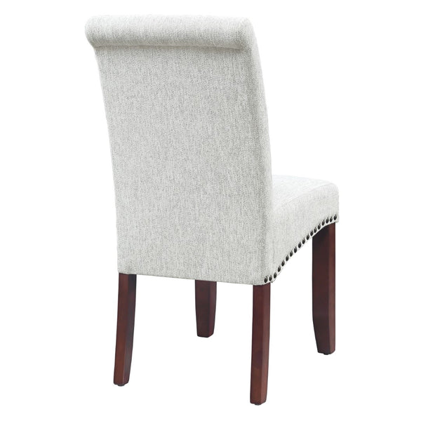 OSP Home Furnishings Parsons Dining Chair Smoke Fabric