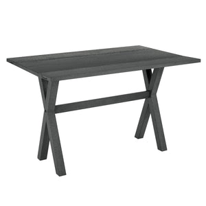 OSP Home Furnishings McKayla Flip Top Table Washed Grey