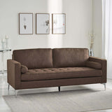 Christopher Knight Home® Mirod 82'' Sofa,Tufted Seat,Metal Legs,Living Room And Study