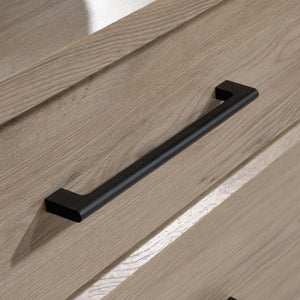 English Elm Dresser, Stylish Brown Finish With Ample Storage, Smooth Glides & Compact Design For Any Room B356P402691