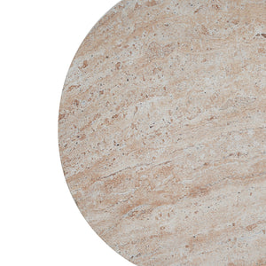 English Elm Christopher Knight Home® - Outdoor/Indoor Lightweight Concrete Side Table - Versatile Beige Travertine Accent For Any Space N773P253794Z