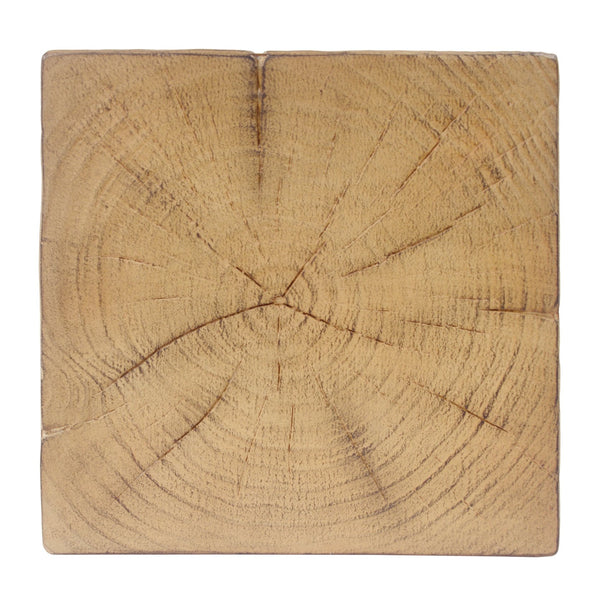 English Elm Christopher Knight Home® - Wood-Look Square-Column End Table - Rustic Distressed Finish For Indoor & Outdoor Versatility, H18" N770P291199N