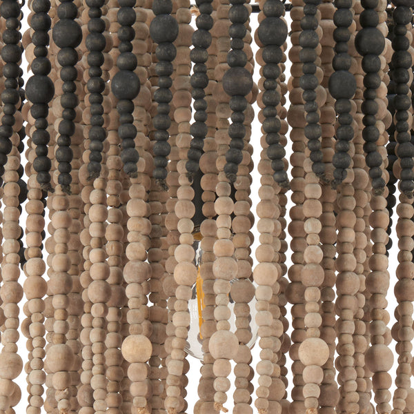 Zuo Modern Bizu Ceiling Lamp - Elegant Black & Beige Design In Premium Powder Coated Steel For Modern Interiors Multicolor Steel 56175-zuo-modern