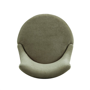 English Elm Lucia Leaf Green Chenille Counter Stool - Elegant Beech Wood Legs & Ergonomic Comfort Design B365P398060