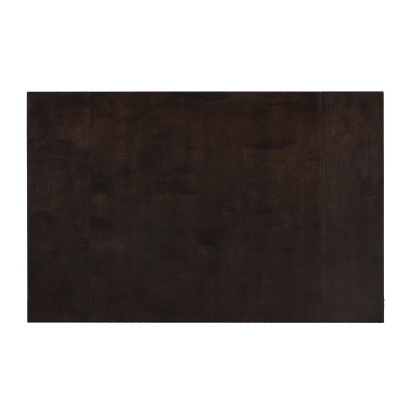 English Elm 29"- Extendable Dining Table with Rubberwood Legs, Space-Saving Folding Design Fits 4, Durable 250lb Capacity Espresso N752P216387P