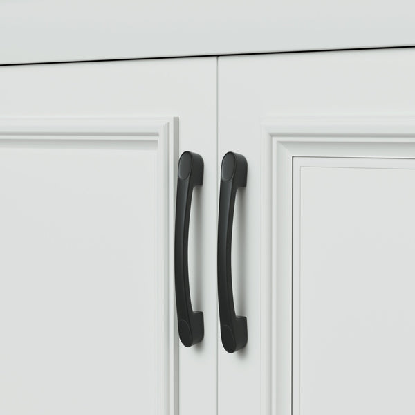 English Elm 36'' 36" Modern Bathroom Vanity with Ceramic Undermount Sink, White Cabinet, 2 Doors & 4 Drawers, Sturdy W1162S00012