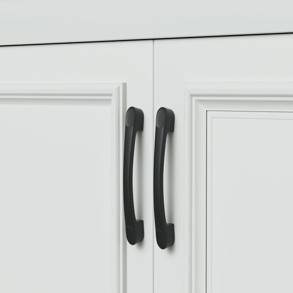 English Elm Cabinet Freestanding Bathroom Vanity White Finish 4 Drawers Waterproof Storage Base W1162P207071