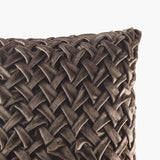 Croscill Classics Winchester Traditional Square Decor Pillow CCL30-0038 Brown