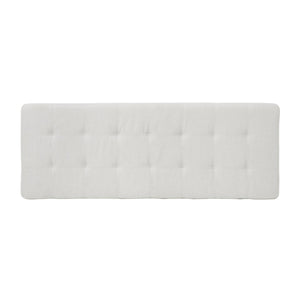 English Elm Upholstered Boucle Storage Bench Soft Close Flip Top Rubberwood Legs Bedroom Entryway Light Grey N779P395018L