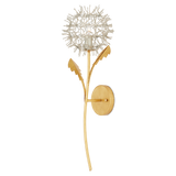 Dandelion Silver & Gold Wall Sconce