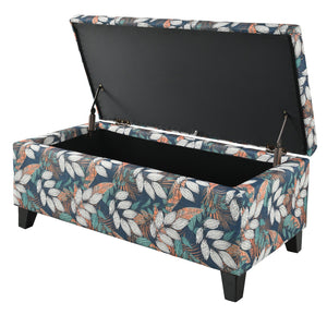 English Elm Christopher Knight Home® - Storage Ottoman - Floral Upholstered Design For Stylish Seating, Smart Storage & Home Décor Charm N769P236407A