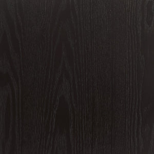 English Elm Maroney Rustic Espresso Oak Base with White Marble Top Dining Table, Sleek Retro Silhouette, 72" L B062P375505