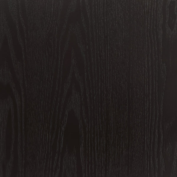 English Elm Maroney Rustic Espresso Oak Base with White Marble Top Dining Table, Sleek Retro Silhouette, 72" L B062P375505