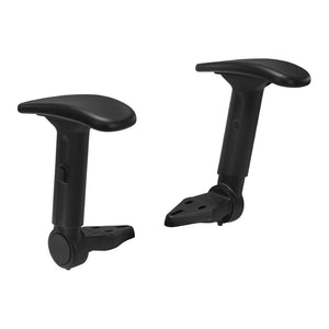OSP Home Furnishings Height Adjustable Flip Arms with Pu Padding for Ergonomic Office Chair Comfort F2-3