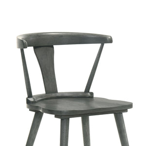 English Elm [Set Of 2] Rustic Farmhouse Dining Chairs - Solid Wood Side Chairs For Kitchen & Versatile Spaces! W2537P211109-GIGA