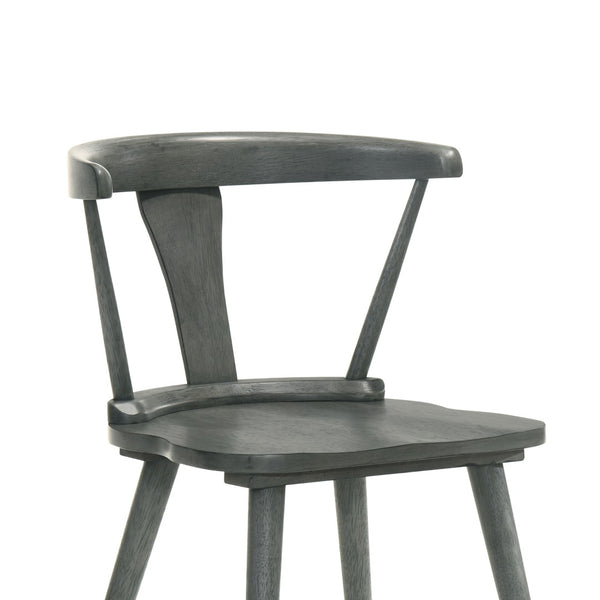 English Elm [Set Of 2] Rustic Farmhouse Dining Chairs - Solid Wood Side Chairs For Kitchen & Versatile Spaces! W2537P211109-GIGA