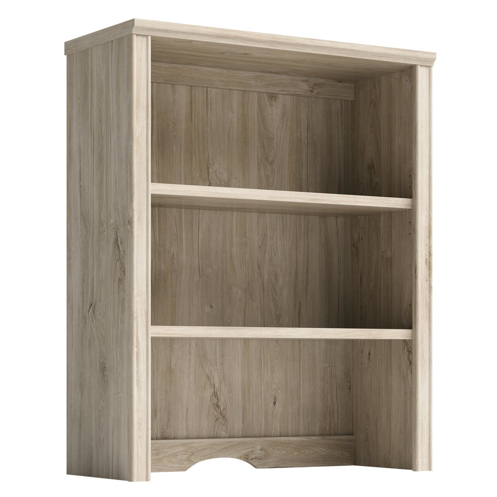 English Elm Library Hutch - Elegant Brown Finish For Stylish Storage & Display, Perfect For Any Home Decor B356P367777