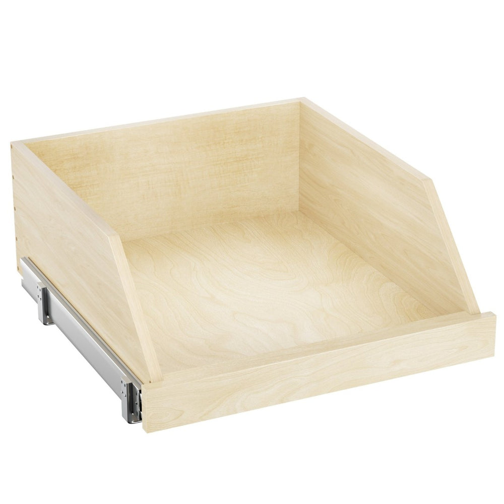 English Elm Pull Out Cabinet Organizer Birchwood Pantry Shelf Drawer with Full Extension Slides T3210P277233