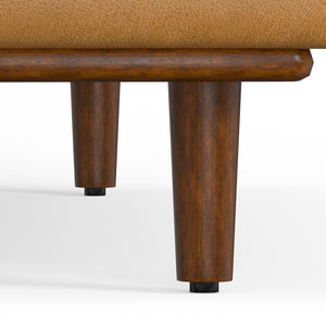 English Elm Morrison Left Sectional Sofa - Mid-Century Modern Design In Sienna Kind Leather For Ultimate Comfort B136P199281