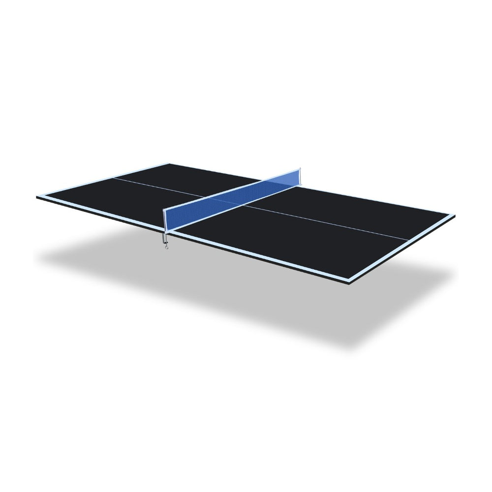 English Elm 6*3ft Foldable Mdf Ping Pong Conversion Top for Indoor Game Room Practice Black W1408P318965