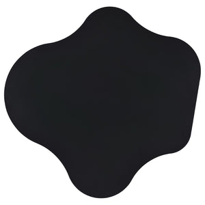 English Elm Fresno Matte Black Metal Cloud Sculptural Bar Table for Home Lounge Cocktail Space B062S01574