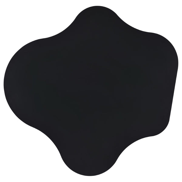 English Elm Fresno Matte Black Metal Cloud Sculptural Bar Table for Home Lounge Cocktail Space B062S01574