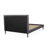 Christopher Knight Home® - Noble House - Upholstery Full Size Bed -Charcoal-Combo