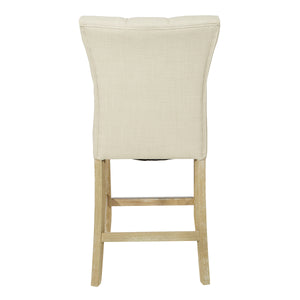 OSP Home Furnishings Preston 24" Counter Stool Marlow Burlap