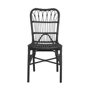 English Elm 9 Piece Outdoor Pe Rattan Dining Set Seats Eight on a Spacious Iron Frame Patio Table N762S000011AAE
