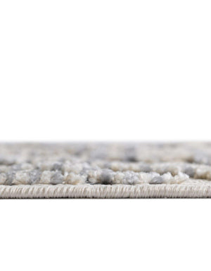 Unique Loom Arlo Kai Machine Made Tribal Rug Sandy Beige, Gray/Beige 2' 7" x 12' 2"